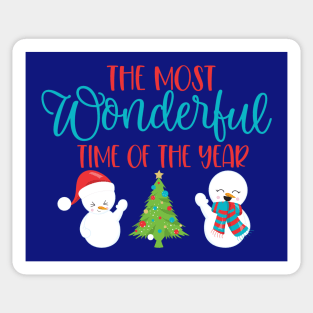 The Most Wonderful Time Of The Year Sticker